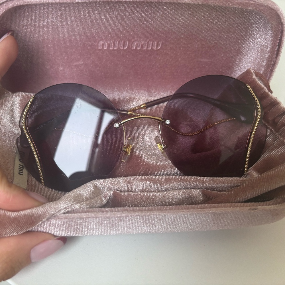 Miu Miu Pink Raver Girl Glasses – Originally $300 – Bold & Oversized